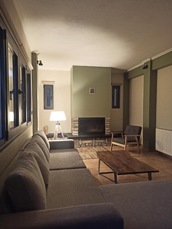 Вилла Elatos Boutique Mountainhouse Карпенисион Экстерьер фото