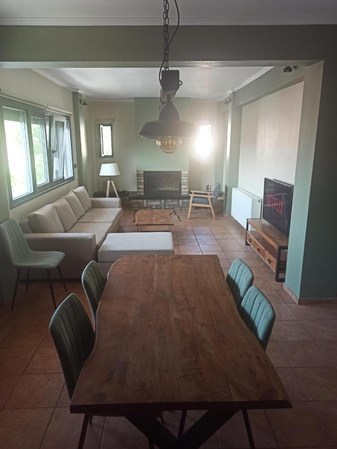 Вилла Elatos Boutique Mountainhouse Карпенисион Экстерьер фото